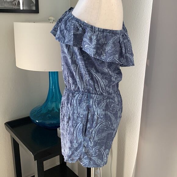Mimi Chica one shoulder romper sz medium - Picture 4 of 10
